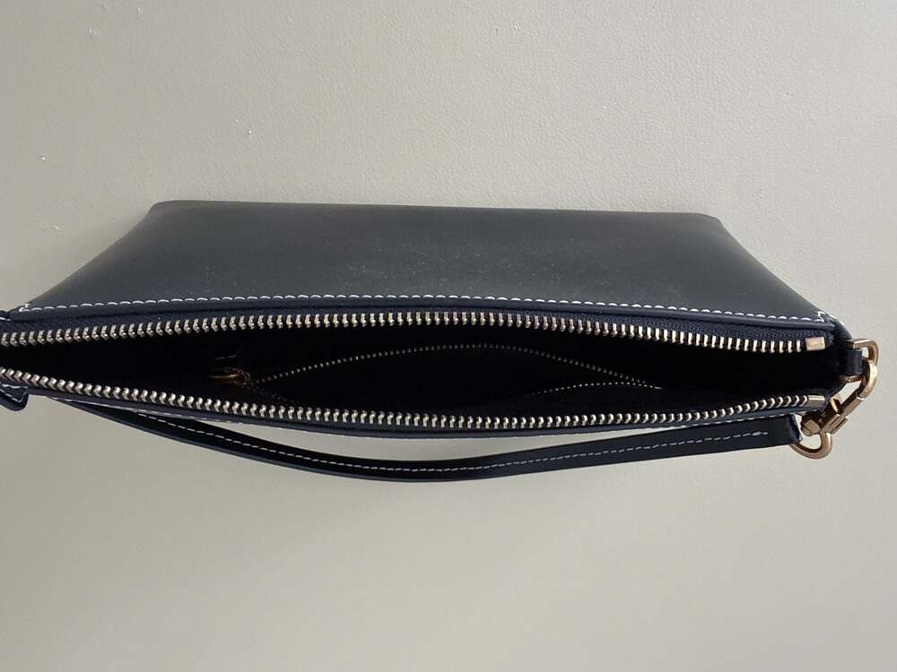 Staud Kaia Leather Shoulder Bag in Black - Picture 5 of 6